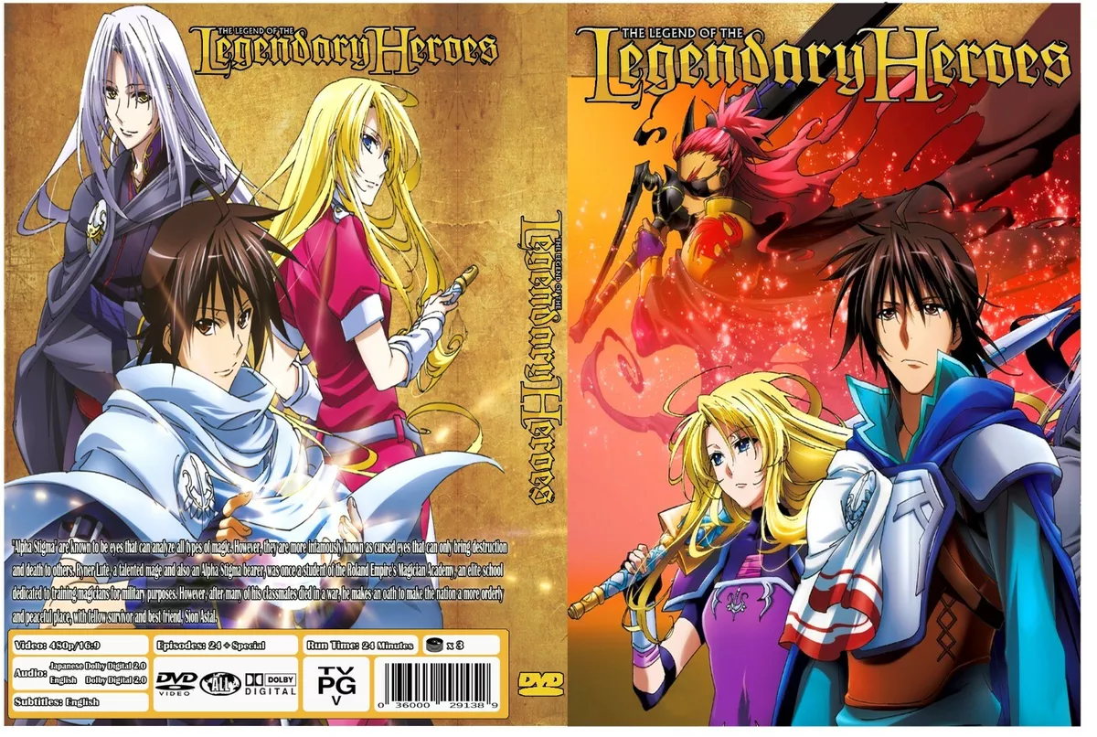 The Legend of the Legendary Heroes Anime + Special Dual Audio