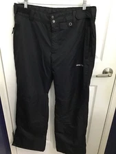 Arctic Men's Black Snow Ski Pants Large