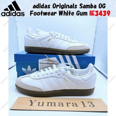 adidas Originals Samba OG Footwear White Gum IE3439 Men's Size | eBay