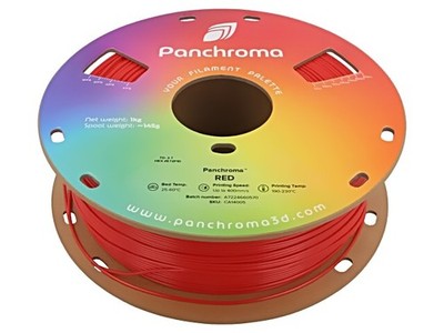CA14005 Filament: CoPE 1,75mm rot 190-230°C 1kg Temp.Tisch: 25-60°C POLYMAKER
