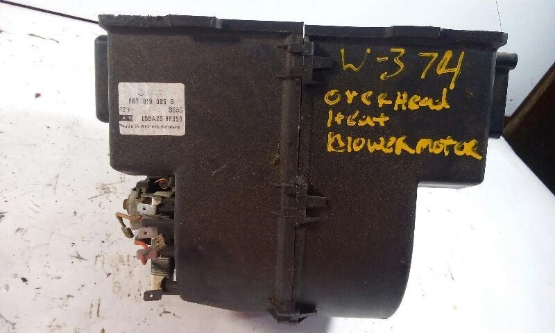 84-87 Volkswagen VW Vanagon Soplador Motor Delantero AC Excluyendo Syncro Camper Foto 2 de 3