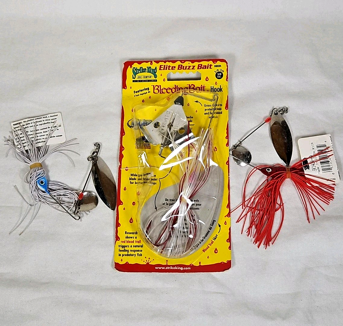 bleeding bait fish lures Strike King Mini King Spinnerbait species spinnerbaits on the market Strike King Bleeding Bait Pro