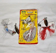 Strike King Bleeding Bait Hook Elite Buzz Bait 3/8 oz Topwater Lures Spinnerbait