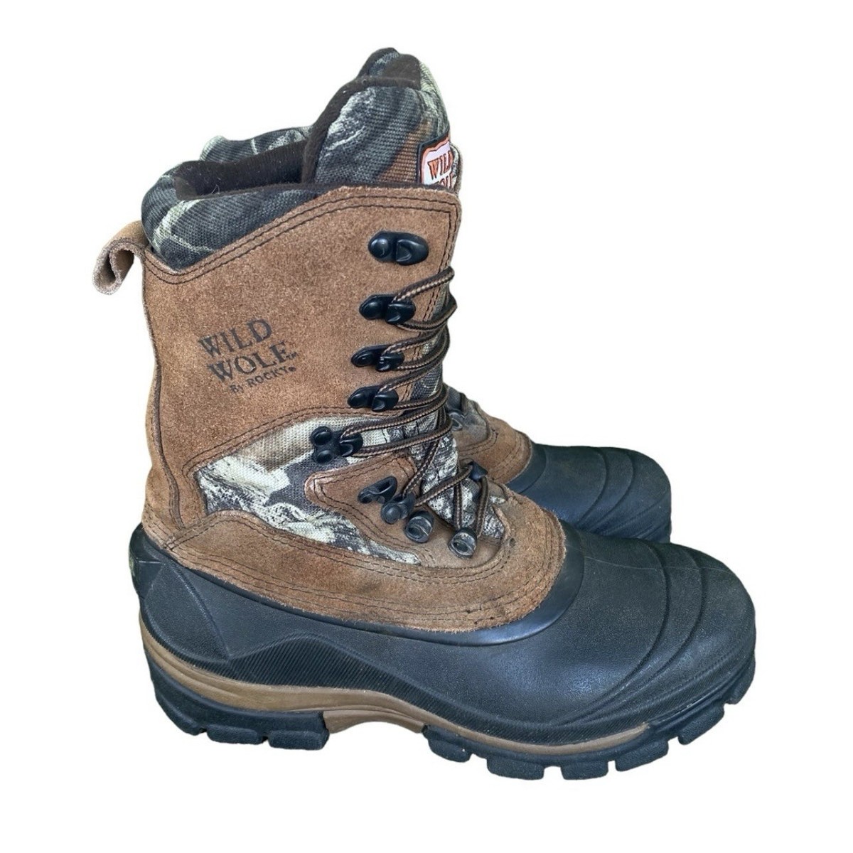 Rocky Wild Wolf Waterproof 400G Thinsulate Insulated Boots Men\'s 11 Brown Rocky Wildcat 400G Insulated Hunting Boot – Rocky Boots main image 4