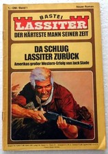  "LASSITER"  Band  1 -   1.Auflage - Western Romanheft -  Sehr Rar.