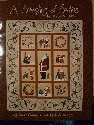 A Sampling of Santas - Piece O'Cake Designs - B. Goldsmith - Christmas Very Good