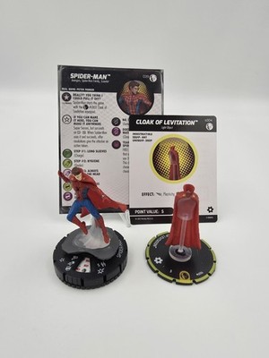 Heroclix Marvel Studios Disney Plus set Spider-Man #039 Super Rare figure w/card