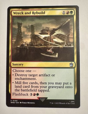 Wreck and Rebuild 0169 MTG WHO Uncommon NM