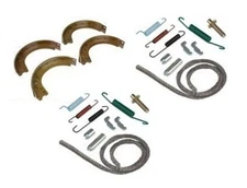 8NAA2250 8N2200BAF Complete Brake Shoe Repair Kit Fits Ford 8N NAA Jubilee
