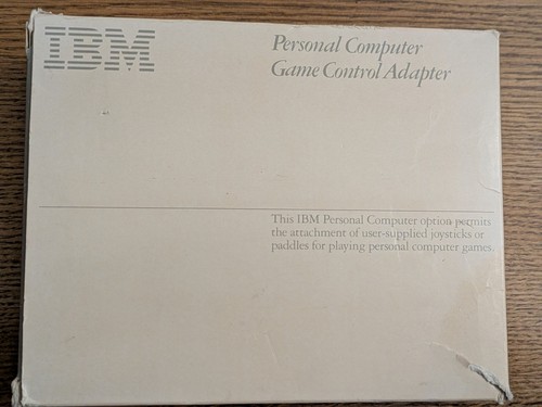 Vintage IBM Personal Computer Game Control Adapter 1501300