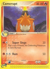 Pokemon Camerupt (24/107) Dragon LP on eBay