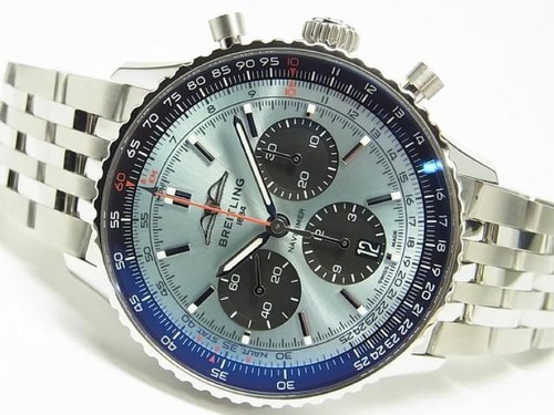 BREITLING Navitimer B01 Chrono 43 Ice blue Bracelet Specification MensAB0138