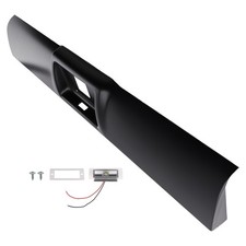 Black Rear Roll Pan For Chevrolet Suburban 1992-1999 Steel Primed Screw-on