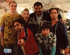 NEIL DEGRASSE TYSON SIGNED 8x10 PHOTO HOW I MET YOUR MOTHER HIMYM  BECKETT BAS