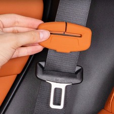 2pcs Seat Belt Buckle Cover Anti-scratch Rubber Car Seat Buckle Protector Clip 2pcs Seat Belt Buckle Cover Anti-scratch Rubber Car Seat Buckle Protector Clip