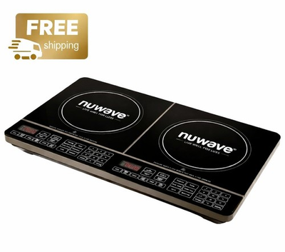 #ad NuWave Dual Induction Cooktop 11.5quot; Portable Double Burner Precision NEW $207.00