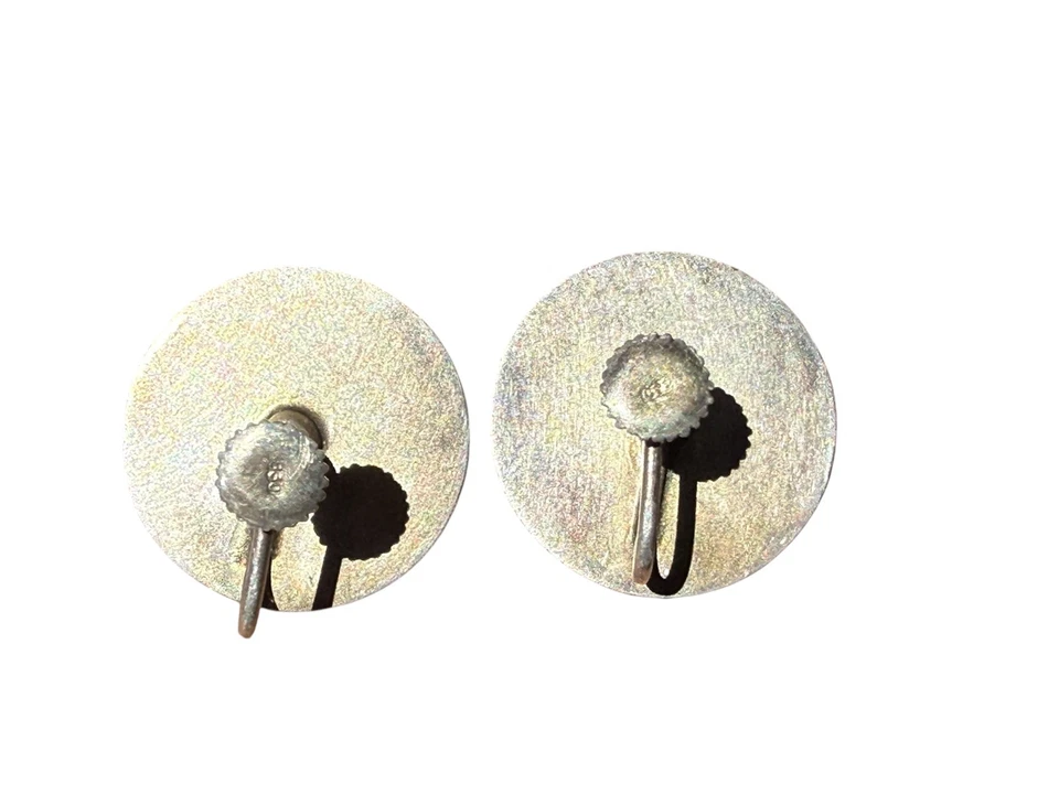 Винтажные серебряные серьги Georg Jensen 830 корабль викингов, Дания - Изображение 3 из 3