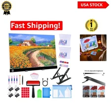 Versatile A3 LED Light Pad Kit: Adjustable Brightness for Crafting Enthusiasts