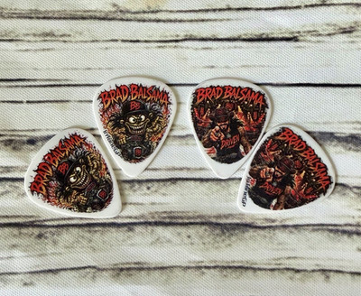 Brad Balsama Signature Design by InTuneGP Guitar Picks - Set of 4