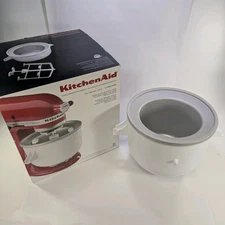KitchenAid Ice Cream Maker Bowl KICAOWH Stand Mixer Attachment Replacement Part