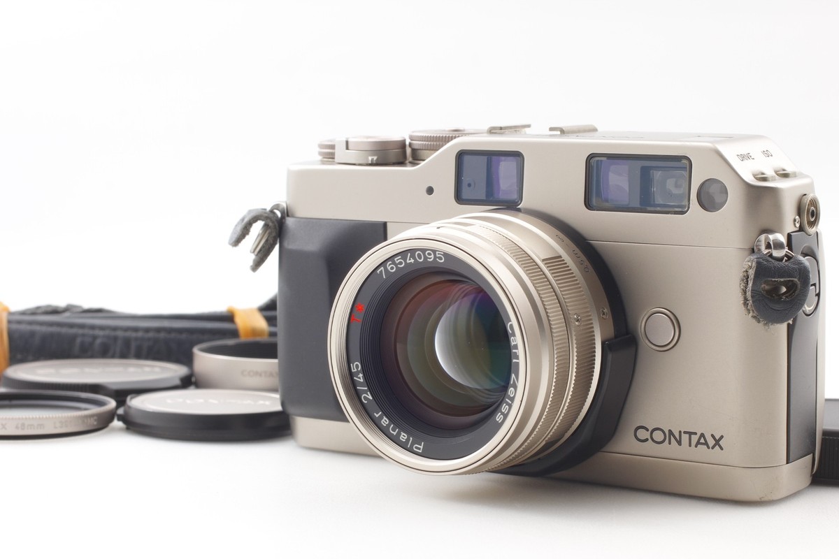 フィルムカメラ CONTAX G1 + Planer 35mm F2 Contax G1 Camera with 35mm F2 Planar Lens | Blue Moon Camera