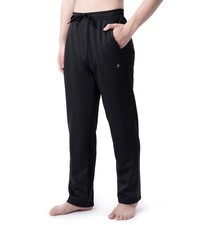 Boys Sweatpants Open Bottom Water Resistant Youth Kids Track Athletic Running...
