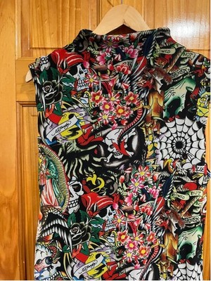 knee length dresses for ladies ED HARDY DRESS  FRISKMEGOOD