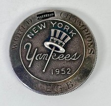 Ed Borrow's 1952 NY New York Yankees World Series Champions Pocket Watch‼️