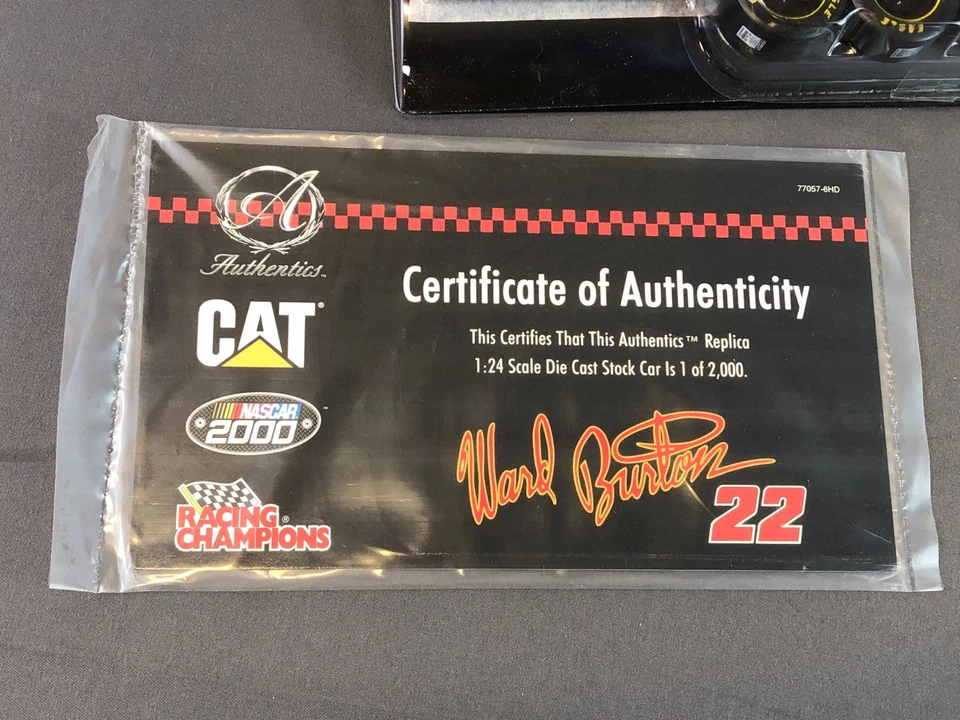 Racing Champions Nascar 2000 1:24 Diecast CATERPILLAR #22 WARD BURTON Pontiac - Image 2 of 4