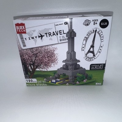 Block Tech Tiny Travel Eiffel Tower Micro Blocks 190 Pcs Building blocktech New