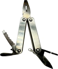 Stainless Multi-Tool Pliers, Wire Cutter, Knife, File  & Screwdriver