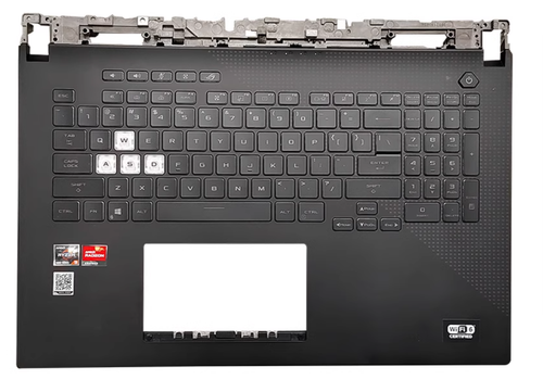 For ASUS ROG Strix G17 G713 G713QY Palmrest w/ Backlit Keyboard 17.3" 2021