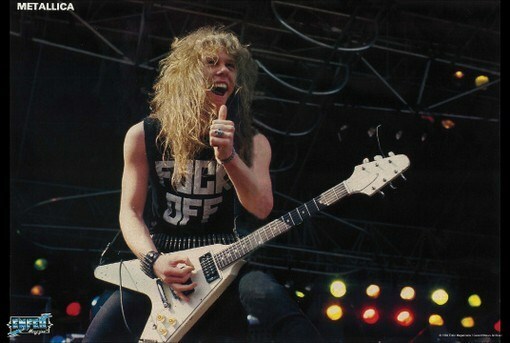 METALLICA POSTER Live on Stage Early Years RARE NEW 2 - PRINT IMAGE PHOTO