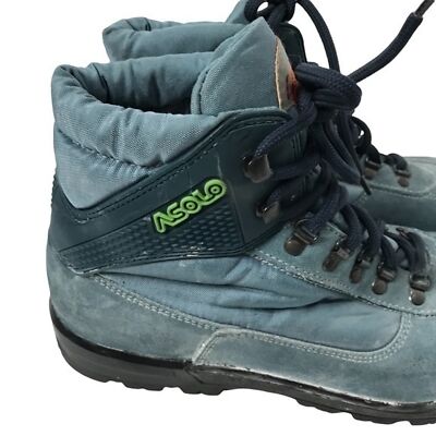 Asolo Gore Tex Hiking Boots Mens size 8.5 MM
Blue teal , vibram soles Asolo Gore Tex Hiking Boots Mens size 8.5 MM Blue teal  main image 4