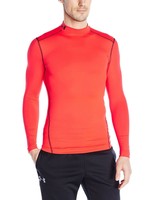 Under Armour Men's Cold Gear Mock Base Layer - Rocket Red, X-large Under Armour Men's Cold Gear Mock Base Layer - Rocket Red, X-large