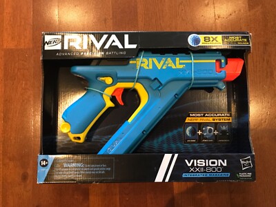 New Advanced Precision NERF Rival Vision XXII-800 Blaster, 8 Rival