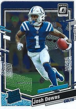 Josh Downs 2023 Donruss Optic Football - #248 - Indianapolis Colts