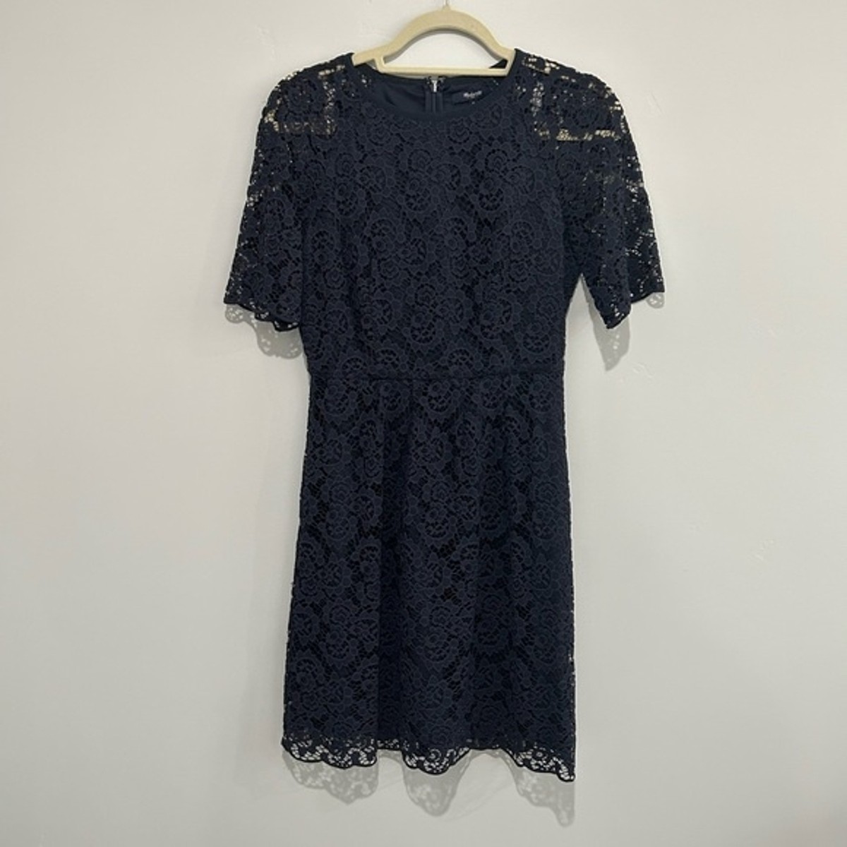 Madewell Navy Blue Lace Dress Sz 0