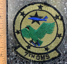 Vintage 7th OMS Patch