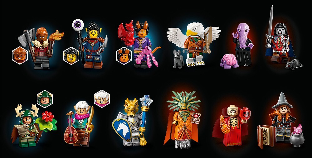 ファイアーエムブレム LEGO minifigures DUNGEONS & DRAGONS 71047 - Dragonborn Paladin