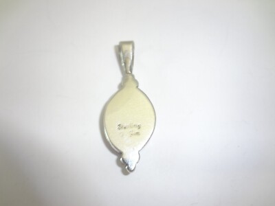 Navajo G. JIM Sterling Silver Rhodochrosite Pendant | eBay