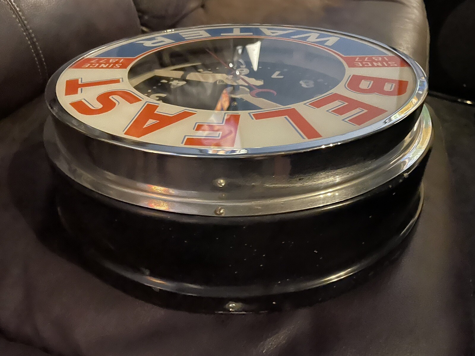 glo dial BABY neon clock eBay