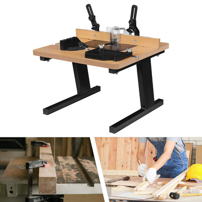 MDF Router Table Rectangle Tabletop Woodworking Router Table 200kg/440.92lbs USA