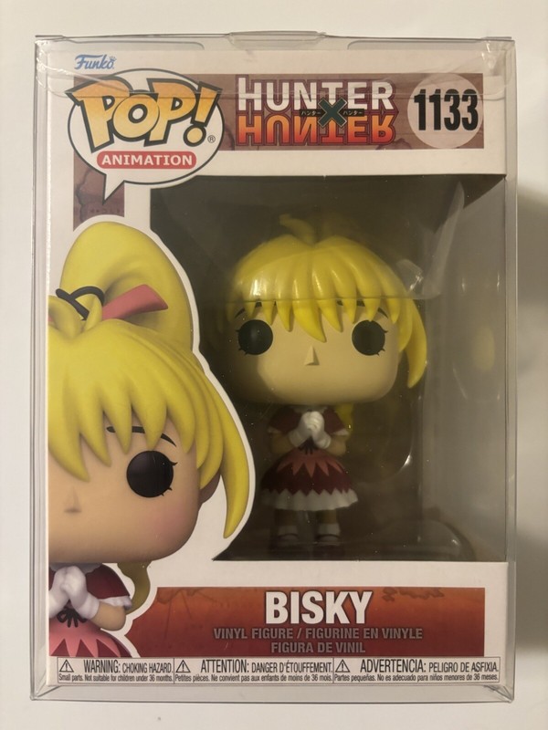 Funko Pop! Bisky Hunter X Hunter #1133 New In Pop Protector