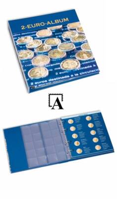 Leuchtturm NUMIS 2-Euro Münzalbum Band 1-11 für alle Euroländer o. Nachträge Neu