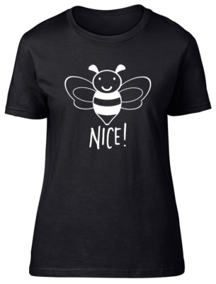Bee Nice Damen Ladies Fitted T-Shirt