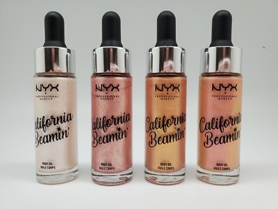 NYX Diamonds & Ice Please! Liquid Highlighting ~You Pick~ Pearl/Gold/Pink/Peach 