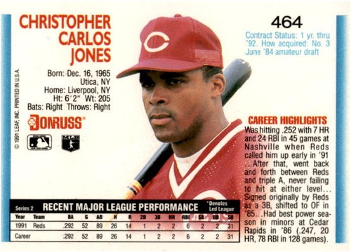 1992 Carte da baseball Donruss - Costruisci il tuo set - Scegli giocatori 401-784 spedizione gratuita - Foto 97 di 345