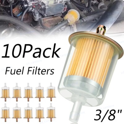 5 FUEL FILTERS INDUSTRIAL HIGH PERFORMANCE UNIVERSAL INLINE GAS - Foto 12