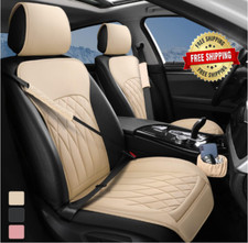 Cobertores forros para asientos de carro de cuero universal 2/3 Covered 2PCS